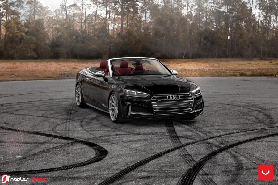  Audi S5 Cabriolet on Vossen Wheels (VFS10) 2017 года  (фото 10 из 13)